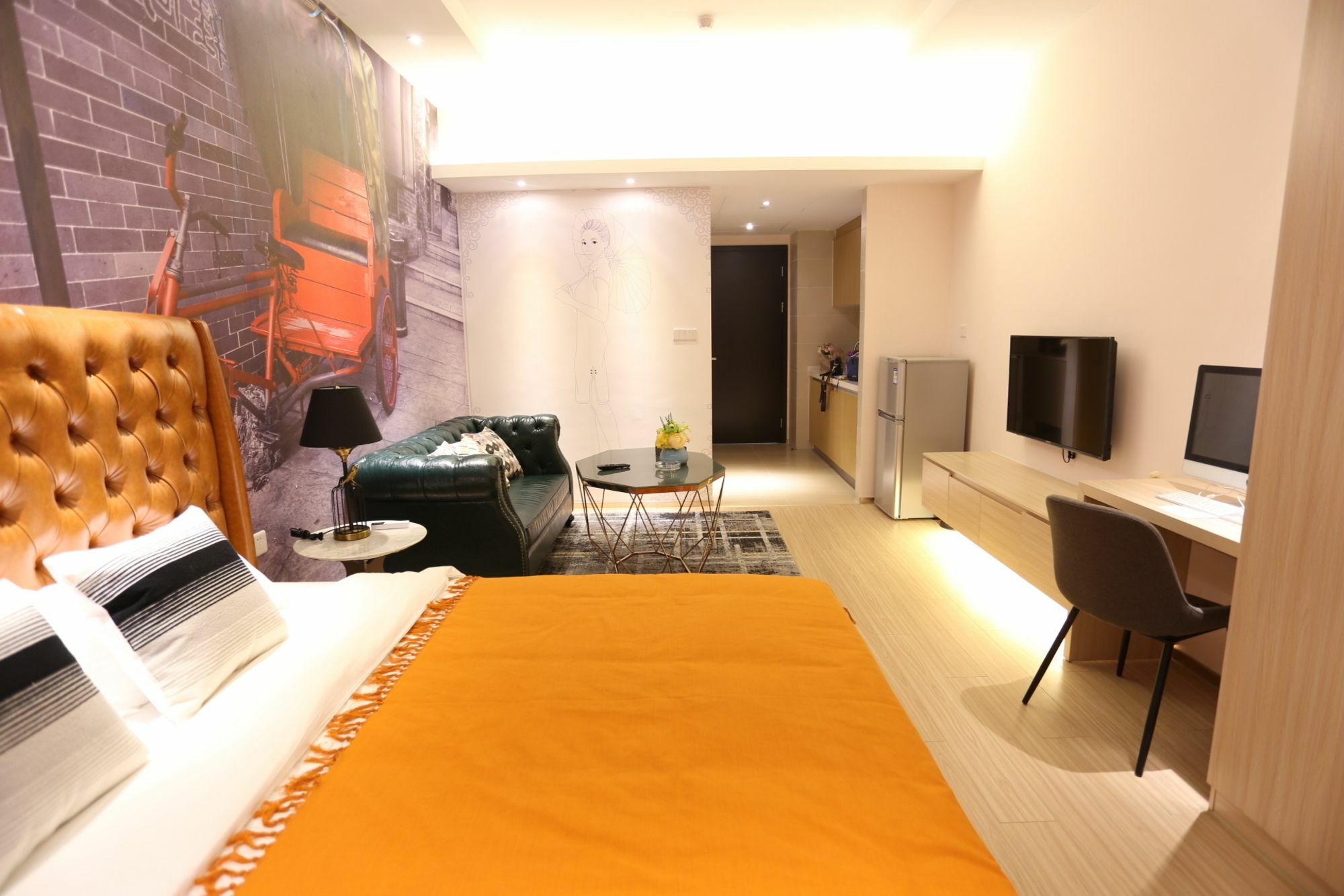 Yumi Apartment Lida Plaza Branch Kuangcsou Kültér fotó